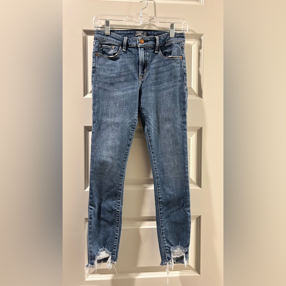 Abercrombie Mid-Rise Super Skinny Jeans